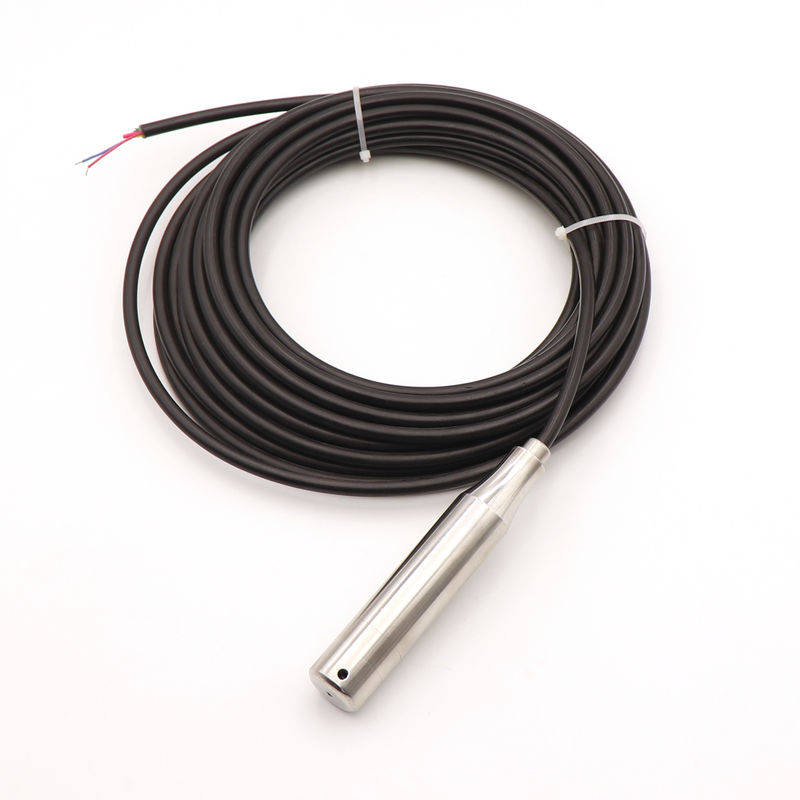 Polyvinylfluorid-Kabel untertaucherfähiger Niveausensor mit 0,25% FS/Jahresstabilität und Temperaturbereich von -20 °C bis 80 °C