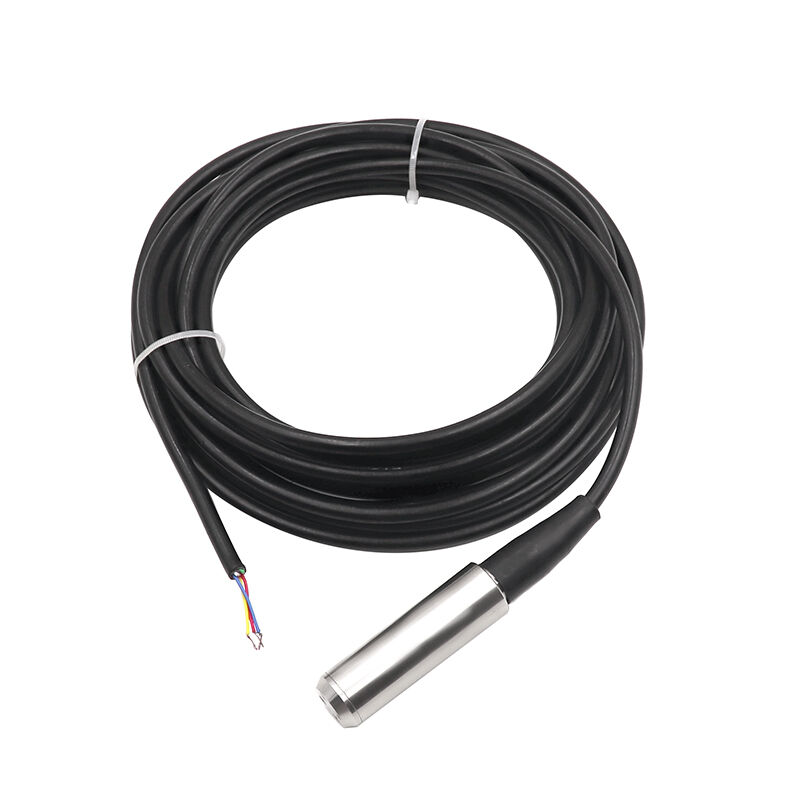 WNK Industrielle Qualität 4-20mA SS304/SS316L Flüssigkeitsbehälter Level Sensor 0,5% Genauigkeit für die hydrostatische Abwasserbehandlung