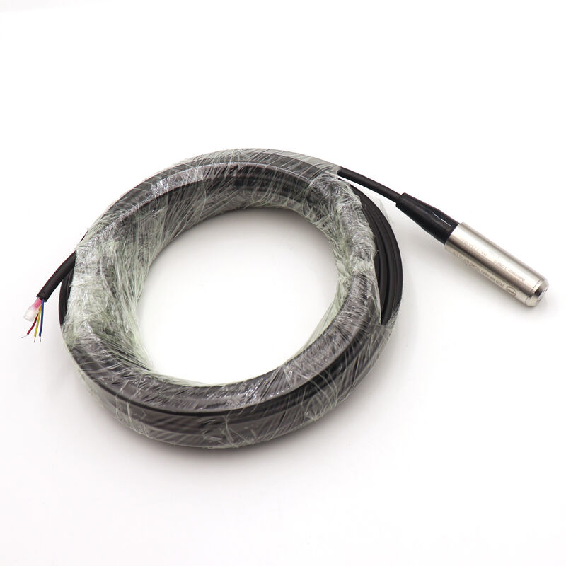 4-20mA 0-10V RS485 Ausgang Flüssigwasserstandssensor 500m Bohrloch Kraftstoff Tauchwasserstandssender