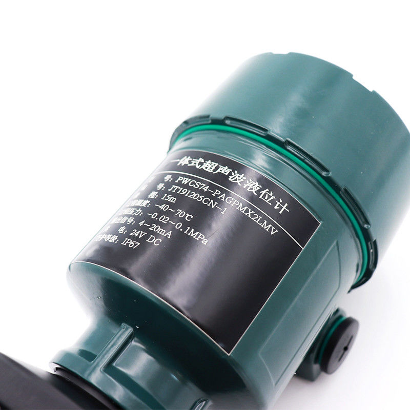 Mit Ultraschallertrag Ultraschalldes wasserspiegel-Sensor-waagerecht ausgerichteten Messgeräts 4-20 mA/HART/RS485/Modbus