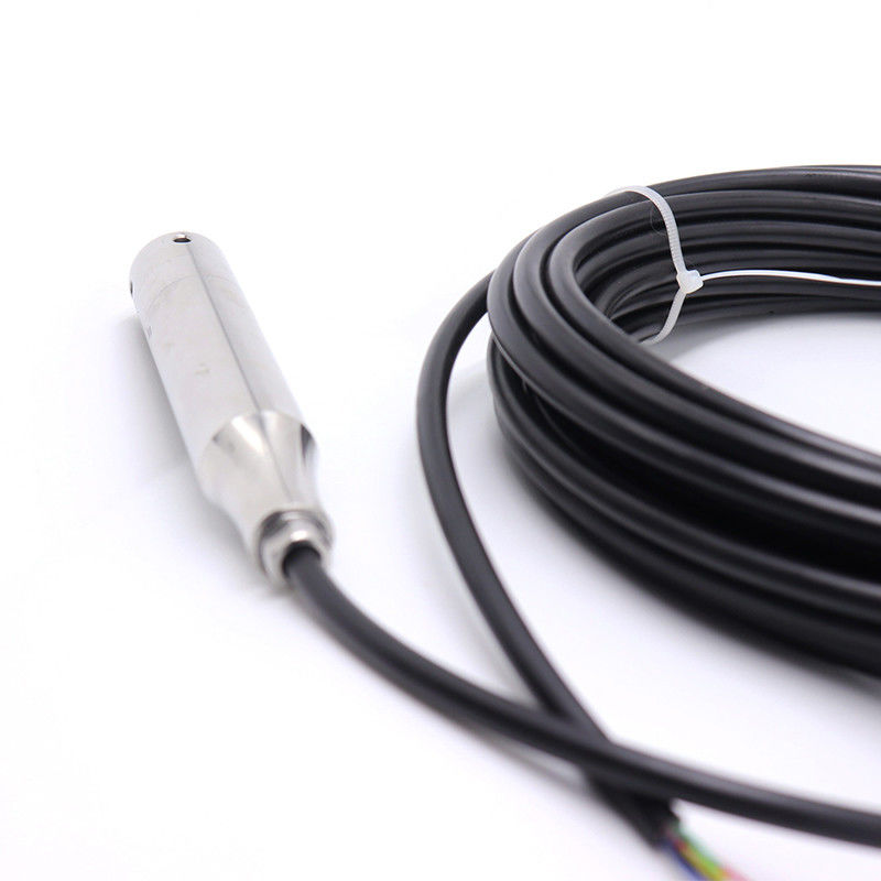 Edelstahl-Kabel-Einwurf-Füllstand-Sensor-Übermittler für offenen Behälter