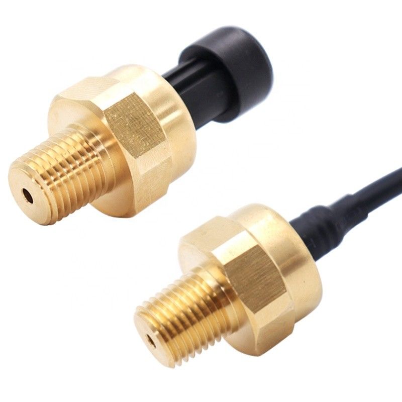 Wasser-Druck-Sensor-Messingwohnung G1/4 NPT 1/4 für Luft-Gas 0.5-4.5V