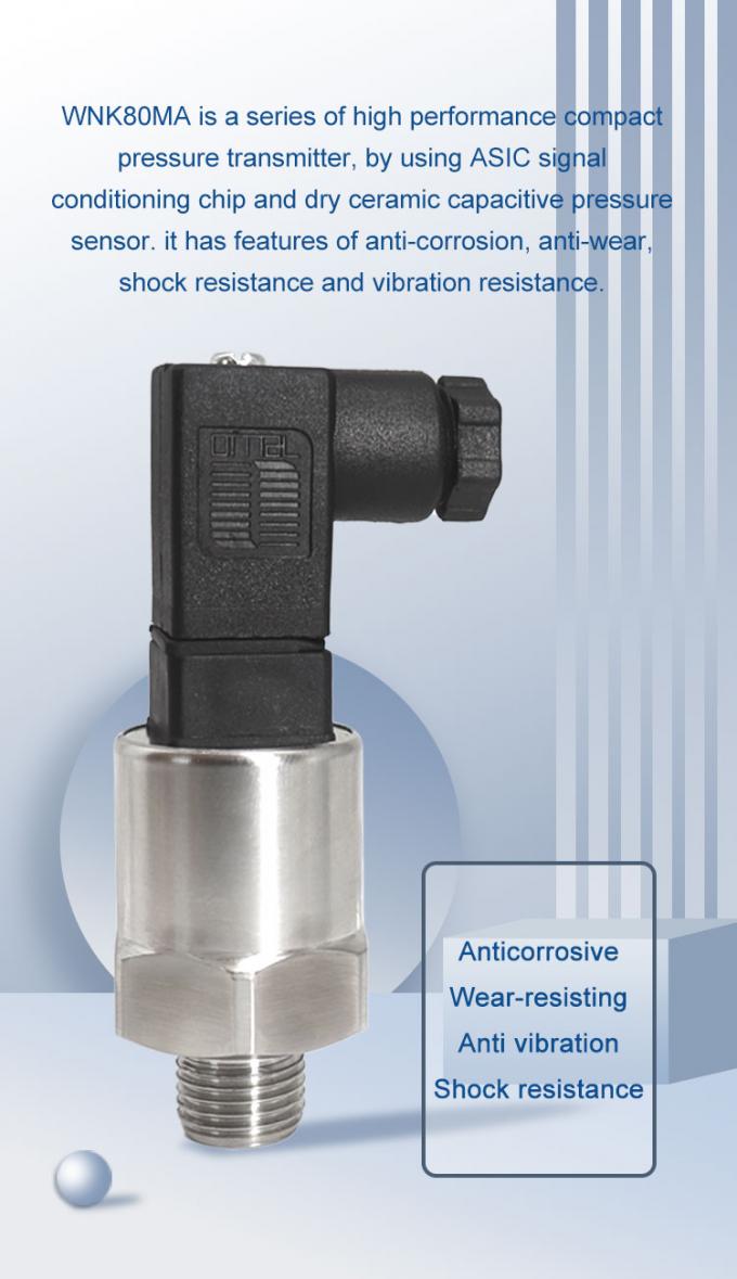 0.5-4.5V 1-5V 4-20ma I2C fertigte China Mini Water Air Pressure Sensor für Verbrennungs-Druck besonders an