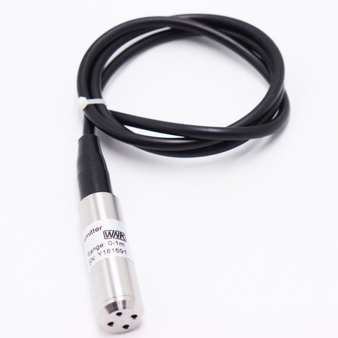 Edelstahl-Kabel-Einwurf-Füllstand-Sensor-Übermittler für offenen Behälter